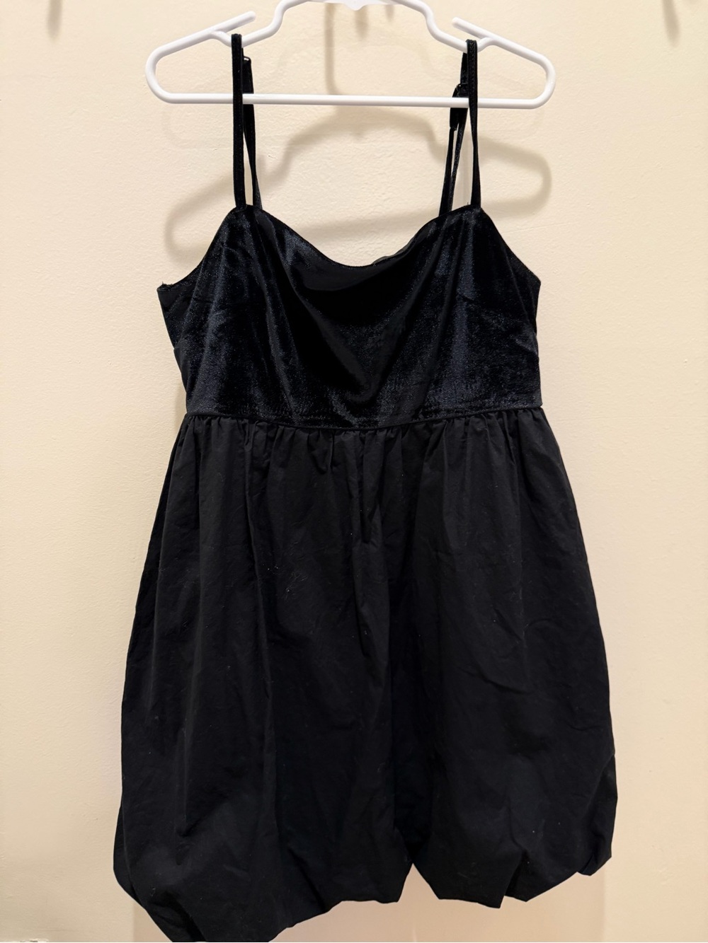 American Eagle Outfitters Black Velvet Dress